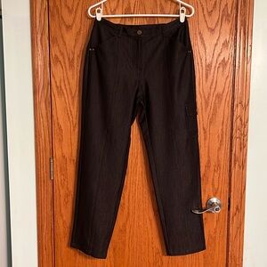 Ruby Rd. Navy Blue Pants with Pockets